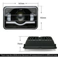 thumbnail image 3 of 4X 4x6" LED Headlights Hi/Lo Beam Fit Chevrolet Camaro Iroc-Z Z28 1982-1992 DRL, 3 of 15