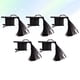 thumbnail image 2 of 5pcs Mini Doctoral Cap Pinza para el cabello Sombrero de graduación Horquillas Borla Tocado Fiesta de graduación Barrettes Decoración para niños adultos (Negro), 2 of 6