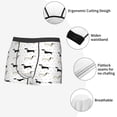 thumbnail image 3 of Picia Dachshund Dog Pattern Men’s Boxer Briefs – Soft & Breathable Underwear, Stretchy & Comfortable Fit, Supportive Pouch Design, Moisture-Wicking-X-Large, 3 of 5