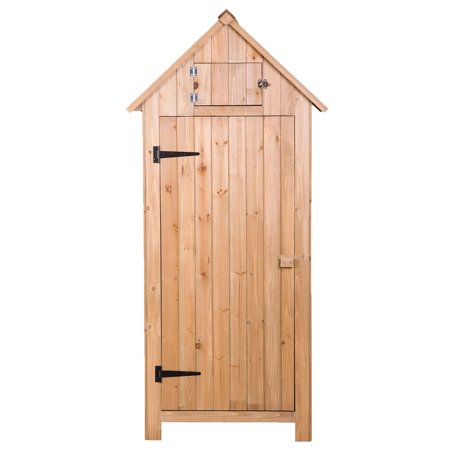 Zimtown 70" Wooden Outdoor Garden Storage Shed with Fir 