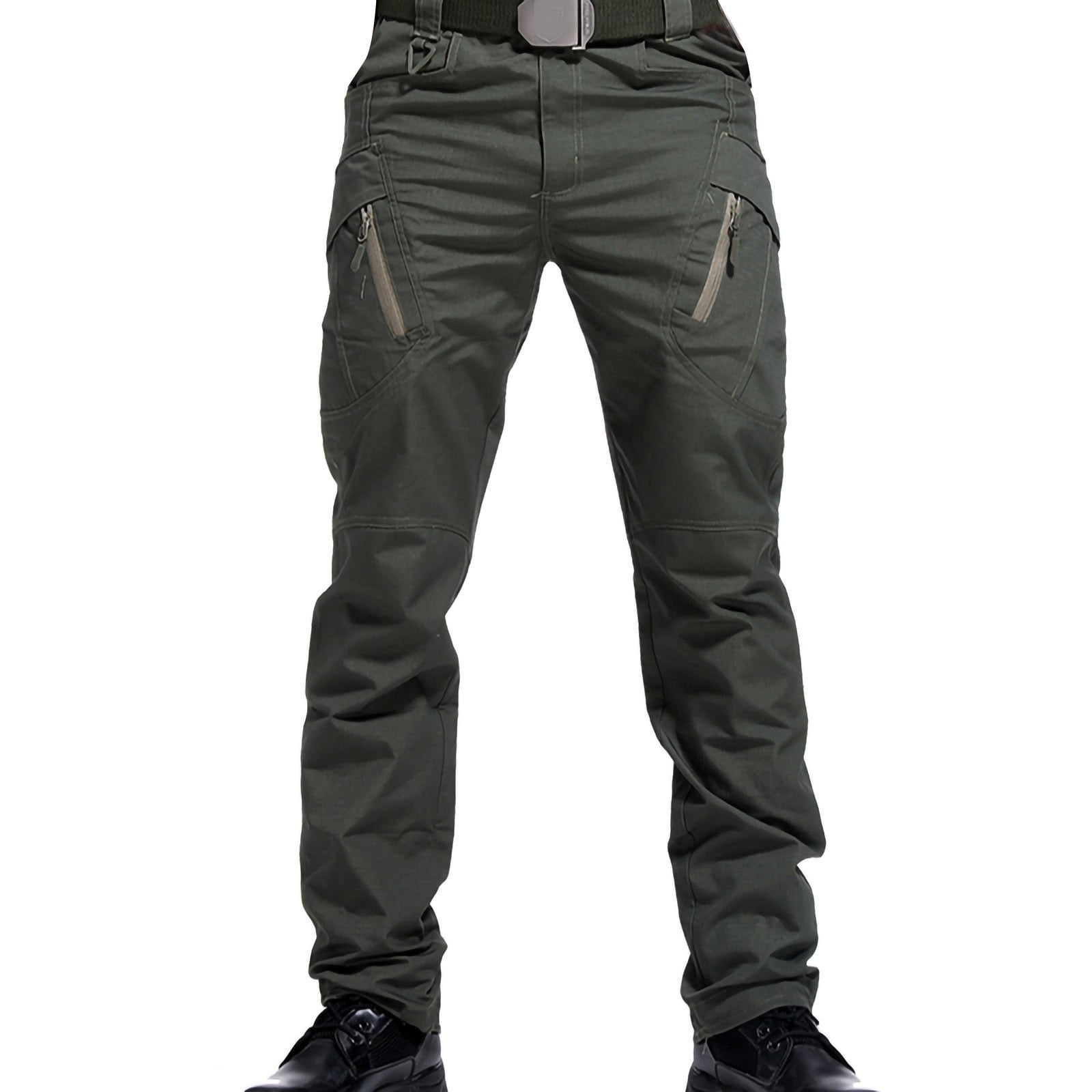 Mens Tactical Tiktok Cargo Pants With Multi Pockets, Waterproof