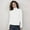 White, variant on Womens Turtleneck Long Sleeve Sweater Tops Soft Knit Basic Pullover (Black XL)