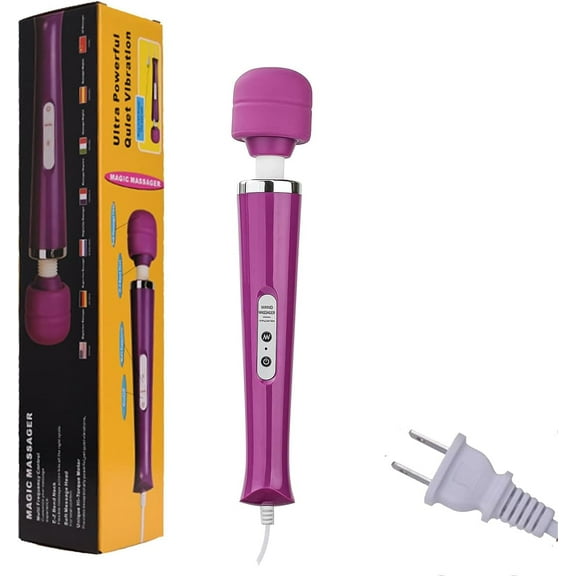 Powerful Big Handheld Electric Back Body Massager Vibrating Massager for Woman Adult Sports Recovery Muscle Aches Pain Shoulder Neck Leg Back Hand Foot Massage Tool