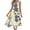 Yellow, variant on Teissuly Women's Casual Summer Dress Sleeveless Sundress Hankerchief Hem Maxi Tank Dresses Beach Dress With Pockets