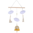 thumbnail image 2 of Decoración de nube para cuna, campana de cama con dibujos animados para bebé, sonajero giratorio, sonajeros móviles para cuna, juguetes meticulosamente diseñados, 2 of 12