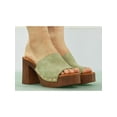 thumbnail image 2 of Mia Too Women's Studded Slide Heeled Clog, 2 of 6