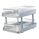 thumbnail image 4 of Organizador de escritorio con 2 pequeñas cajas de almacenamiento y doble asa. Gris, 4 of 9