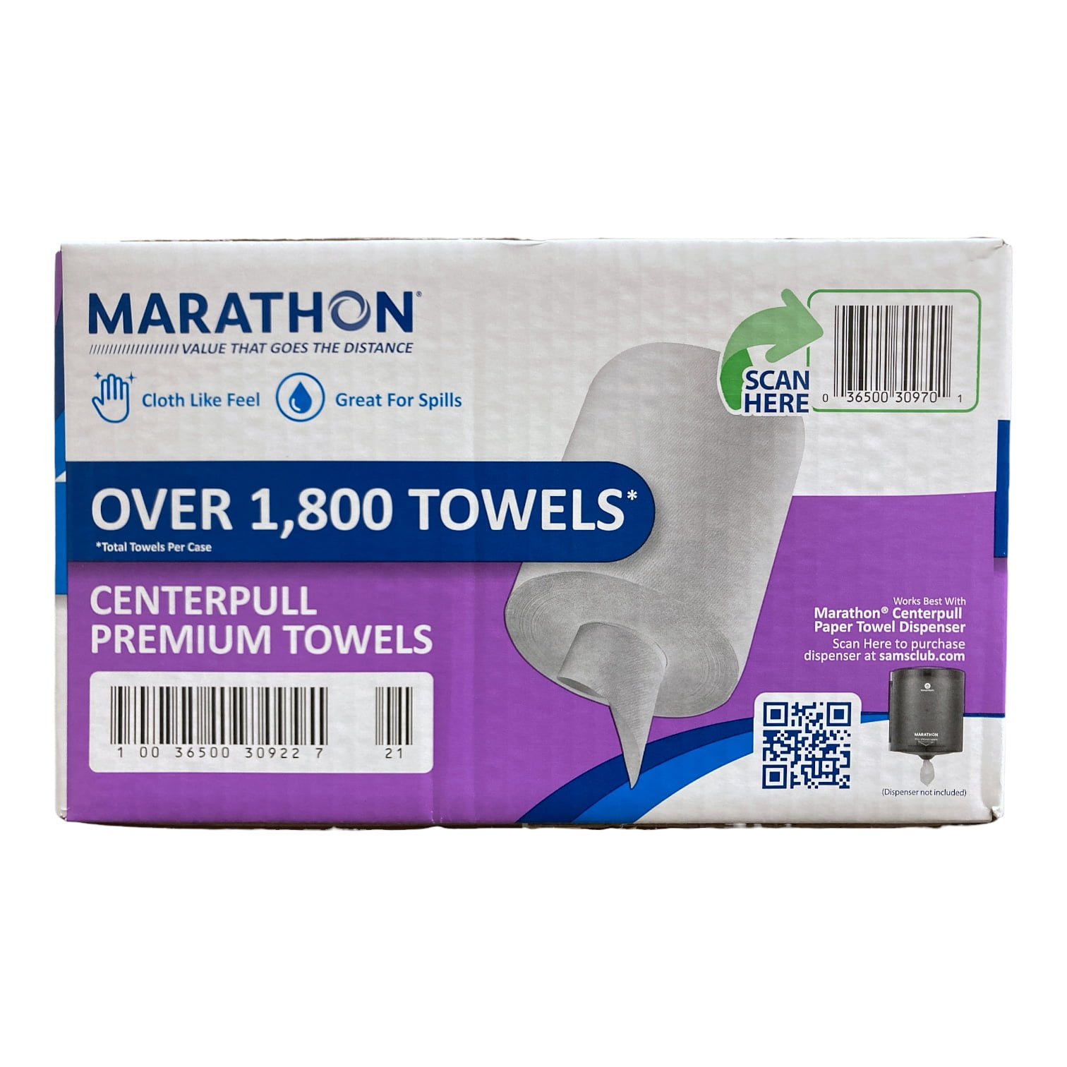 Marathon CenterPull Towels - 6 rolls