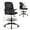 Black, variant on Brick Attic Ergonomic Office Chair for Standing Desk, Tall Drafting Chair with Foot Ring, 360° Swivel, Adjustable Height, Flip-Up Armrests, Lumbar Support – Black