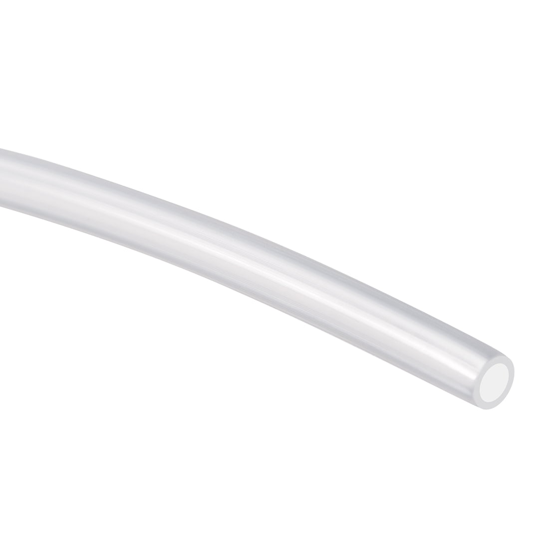 Nylon Tubing,4mmID x 1/4"OD,3.28ft Long,Air Fuel Line Plastic Tubing,Black 2pcs 