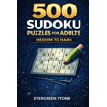 thumbnail image 1 of Libro de Sudoku Independientemente Publicado, Dificultad Media a Difícil, 500, 1 of 1
