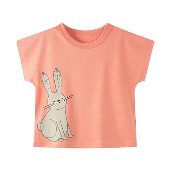 LRen Boy Tops 4t Boys Cartoon Dinosaur Crew Neck Casual Short Sleeve Tees Boys' Summer T Shirts Casual Soft T-Shirts Toddler Boy Clothes