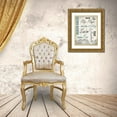 thumbnail image 3 of Allen, Kimberly 15x18 Gold Ornate Wood Framed with Double Matting Museum Art Print Titled - Beach Rules 2, 3 of 4