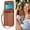 Brown, variant on Allytechgroup for Motorola Razr 2025 Wallet Case, Stylish Practical Protective Premium PU Leather Cards Slots Hand Wrist Crossbody Strap Phone Case for Motorola Razr 2025, Red