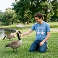 thumbnail image 4 of Mens Goose Bumps T Shirt Funny Knuckles Bird Fist Bump Graphic Novelty Tee Graphic Tees, 4 of 9
