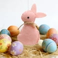 thumbnail image 4 of Easter Bunny Craft Easter Holiday Decorations Easter Figurines Decorative Rabbit Holiday Bunny Decorations Bunny Figurines Exquisite Easter Deco Car Hanging Decorations Swinging Car Penguin Acrylic, 4 of 4