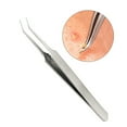 thumbnail image 5 of 1 Pc Blackhead Tweezers Blackhead Blemishs Point Bend Gib Head Comedone Acne Face SkinCare Tools, 5 of 6