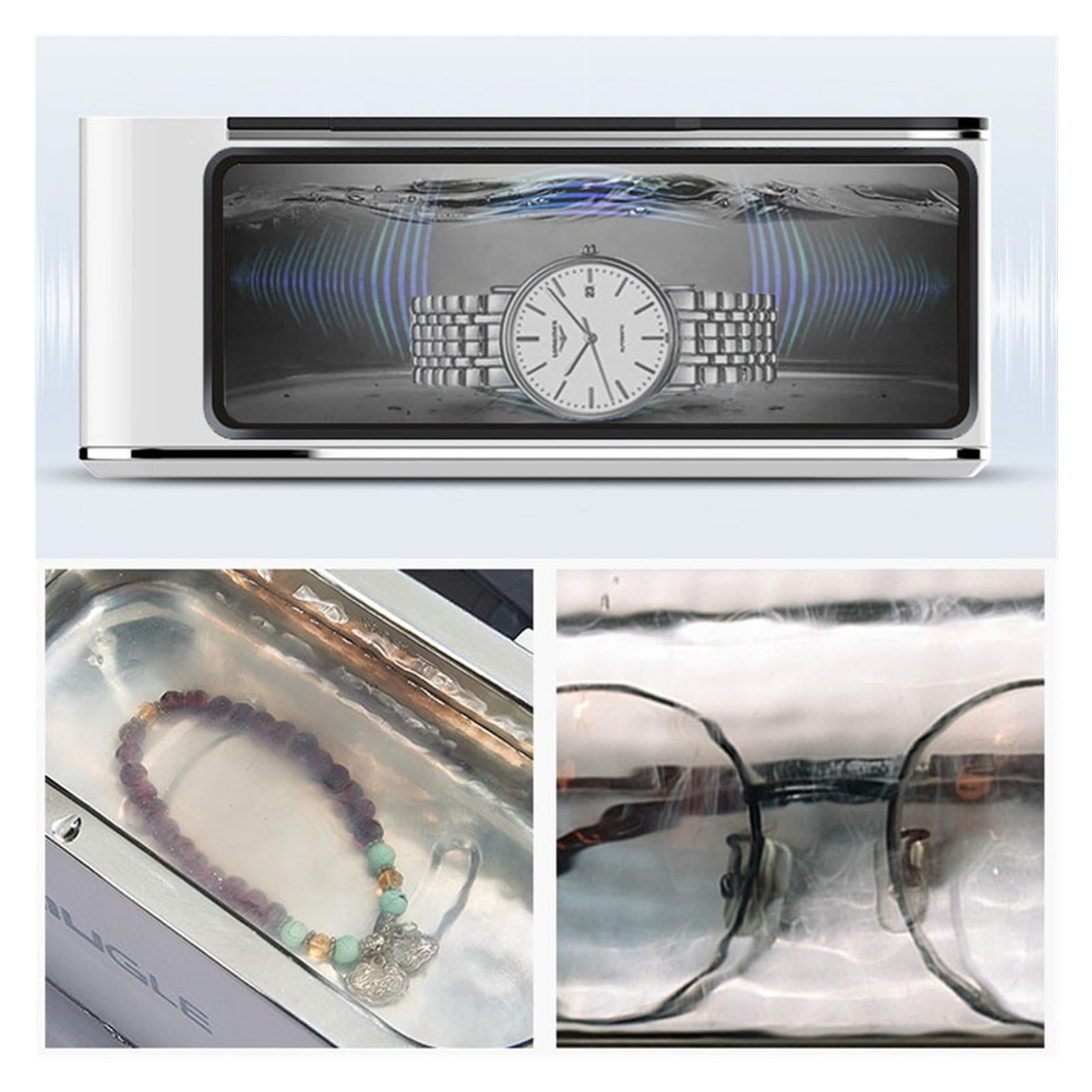 Ultrasonic Cleaner For Jewelry Glasses Circuit Board Contact Lens Watches Intelligent Commercial Cleaning Machine ,Strong Cleaning