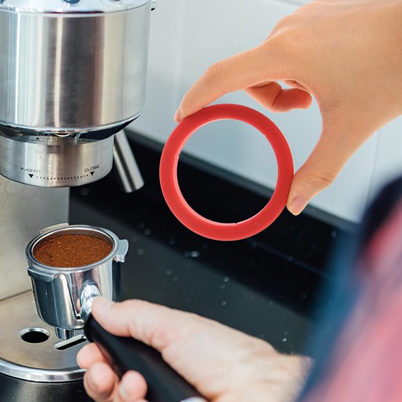 ADDHAT Accesorio Para Máquina De Café Anillo De Vapor Silicona Rojo Fácil Mantenimiento
