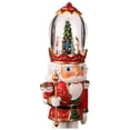 thumbnail image 5 of Roman LED Lighted Musical Christmas Nutcracker - 16.25" - Red and White, 5 of 8