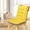 Yellow, variant on Cbcbtwo Rocking Chair Cushion, Rectangle Floor Seat Pillows Cushions, Soft Thicken Yoga Cushion, Tufted Corduroy Tatami Pillow Pad Non Skid Slip, Seat Cushions for Living Room, 17.71x16.53x12.99in