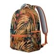 thumbnail image 2 of Durable Lightweight Backpack with Hawaii Tropical Wind Palm Leaves Pattern: Perfect Gift for Students, Laptop Daypack for High School, College, Large Capacity Campus Commute, 2 of 6