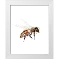 thumbnail image 1 of Shefranov, Olga 20x24 White Modern Wood Framed Museum Art Print Titled - Flying Bee, 1 of 4
