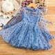 thumbnail image 1 of Vestido bonito para niñas, nuevos vestidos de verano para niñas, vestido elegante de princesa con flores, tutú para niños pequeños, tela de tul para cumpleaños, ropa informal de 3 a 8 años Tan Jianjun unisex, 1 of 2