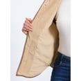 thumbnail image 5 of INSPIRE CHIC Women's Fleece Vest Outerwear with Pockets Button Down Sleeveless 2024 Fall Winter Fashion Fuzzy Vest XL Brown, 5 of 6