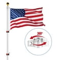 thumbnail image 3 of Yescom 20Ft Portable Telescoping Flag Pole with Ladder Mount for Trade Show Fair, 3 of 9