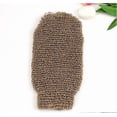 thumbnail image 3 of Back wash harness, horse hair with exfoliating gloves, natural hemp exfoliating harness for back body bath total 2 PCS), 3 of 5