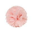 thumbnail image 3 of Wrapables 12" & 8" Set of 5 Tissue Pom Poms Party Decorations for Weddings, Birthday Parties Baby Showers and Nursery Décor, Pink & Polka Dots, 3 of 4