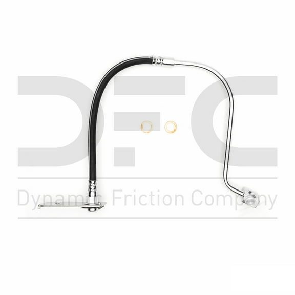 Dynamic Friction Company 350-39039 Rear Right Brake Line Hose OEM specifications for form, fit & function, SAE J1401 quality standards