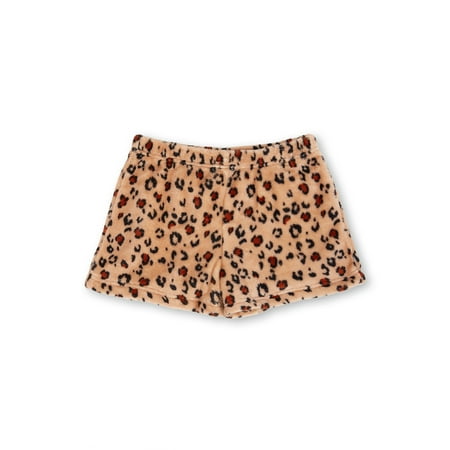 Wonder Nation Girls Animal Sleep Shorts, Sizes 4-18 & Plus