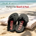 thumbnail image 2 of Harvest Land Comfortable Flip Flops for Men Arch Support Thong Sandals Non Slip Summer Beach Shoes Black Size 12 Males, 2 of 2