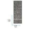 thumbnail image 4 of Livabliss Area Rugs for Living Room, 3x7 Harput Traditional Black Runner Rug, Bedroom Dining Room Home Decor Stain Resistant Carpet (2'7" x 7'3" Runner), 4 of 5