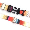 thumbnail image 3 of Collier Martingale pour Chiens Réglable Doux Durable pour Petits Moyens Grands Garçons et Mâles Sans Traction Sans Glissement Boucle de Sécurité Colliers pour Chiens-Rayure Orange/petit, 3 of 4