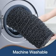 thumbnail image 6 of Soft Plush Microfiber Bathroom Rugs, Absorbent Bath Rugs Non Skid Machine Wash Dry Bath Mats for Tub,Shower and Bath Room Floor Mats (20x32inches, Charcoal Grey), 6 of 6