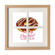 thumbnail image 1 of Postre de chocolate doughnut Western Pantalla de escritorio de pared de marco 4 aperturas, 1 of 4