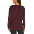 thumbnail image 5 of Banana Republic Women's Cozy Crewneck Pullover Top (Purple, Medium), 5 of 6