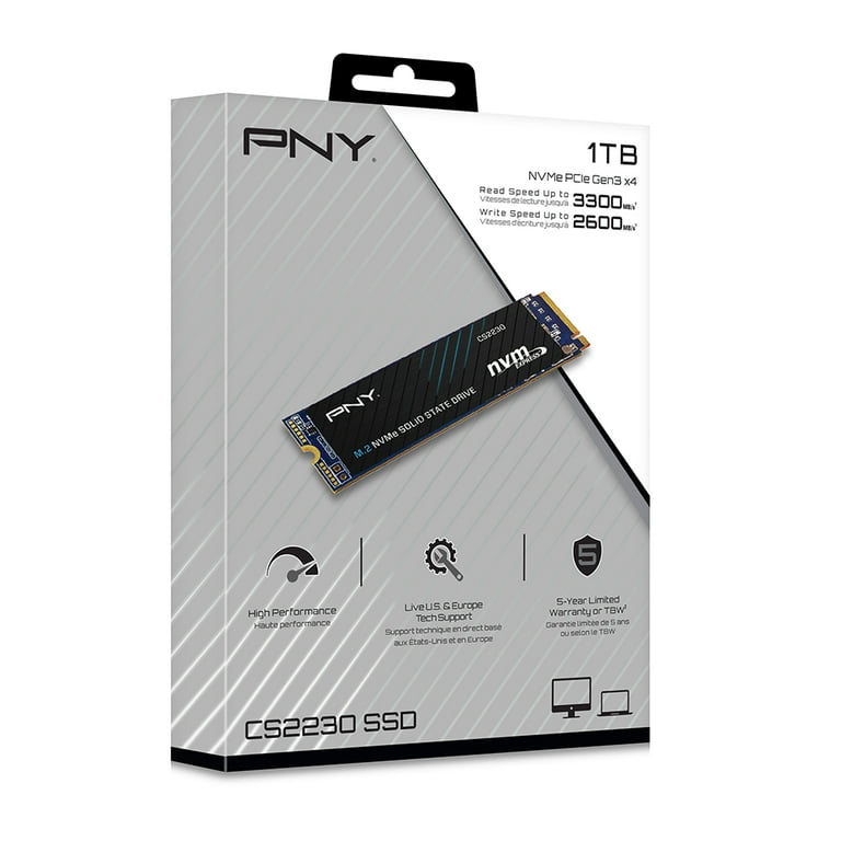 PNY CS2230 1TB Gen3 x 4 PCIe NVMe M.2 2280 Internal SSD – Up to PNY CS2230 1TB Gen3 x 4 PCIe NVMe M.2 2280 Internal SSD – Up to
