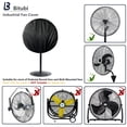 thumbnail image 5 of Bitubi Cubierta para Ventilador Industrial, Cubiertas Impermeables para Ventiladores para Exteriores, Ventilador de Montaje en Pared y Ventilador de Pedestal, Cubierta para Ventilador Oxford 600D Resi, 5 of 5