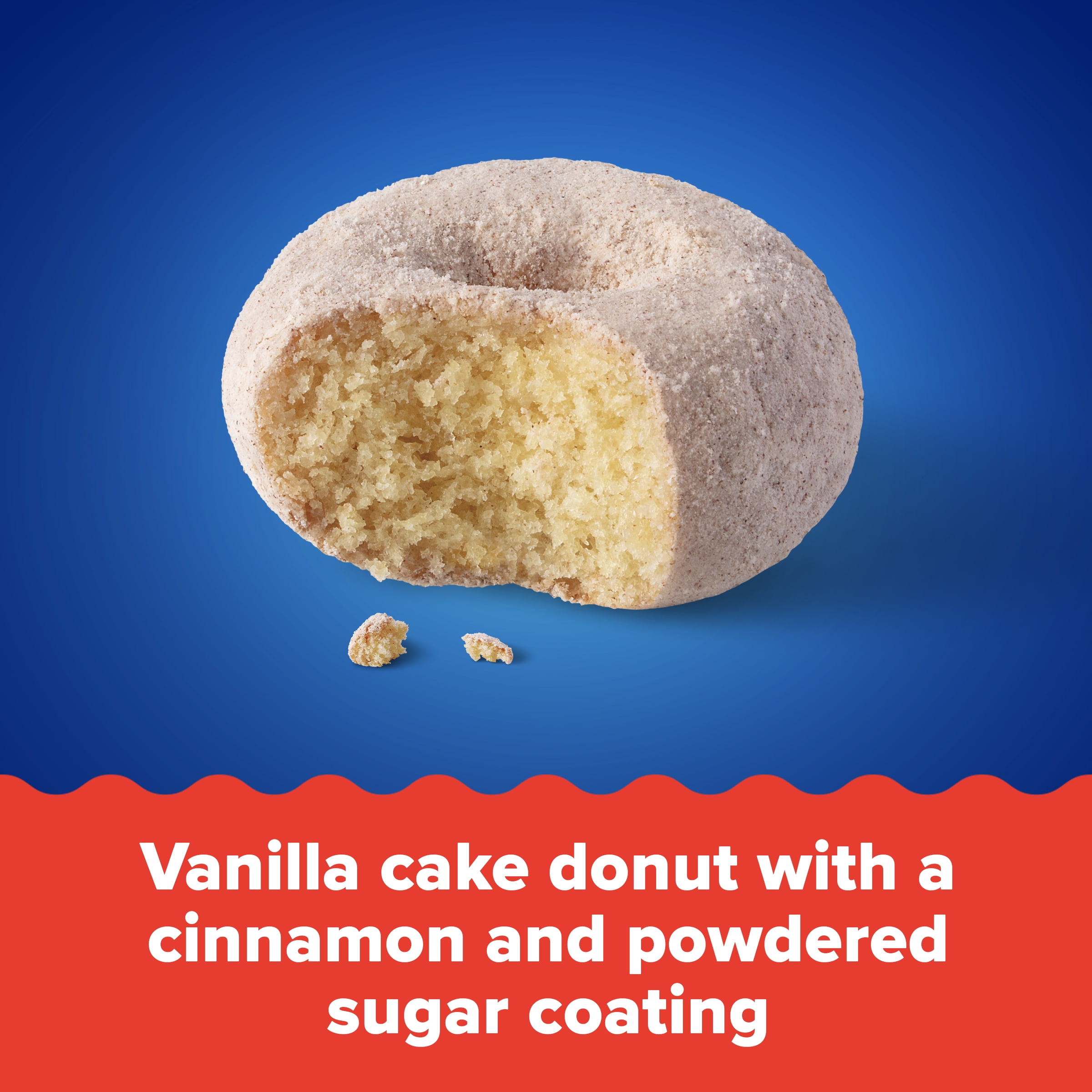 Tastykake Cinnamon Mini Donuts, Shareable Donuts, 10 oz Bag