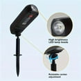 thumbnail image 7 of Solar Lights Outdoor, 2 Pack Solar Powered Landscape Spotlights Waterproof, Ourtdoor Spot Lights Stake Lights for Garden Walkway Yard Porch Pool, 7 of 7
