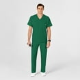 thumbnail image 3 of Wink W123 Men's V-Neck Scrub Top, Hunter, XL Womens, 3 of 6