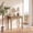 Desert Brown, variant on SAFAVIEH Arina Solid Retro 1 Drawer Writing Desk, Black