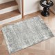 thumbnail image 3 of Alfombra Area zesthome, lavable, 2 x 3 pies, diseño abstracto, gris, 3 of 9