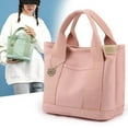thumbnail image 3 of Tepsmf Multi-compartment Canvas Tote Bag,Womens Crossbody Bag Trendy Small Handbag with Zipper, 3 of 4