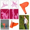thumbnail image 4 of Urinario portátil para mujeres y niñas, dispositivo para orinar al aire libre, naranja, 4 of 9