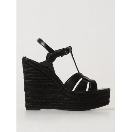 

Saint Laurent Wedge Shoes Woman Black Woman